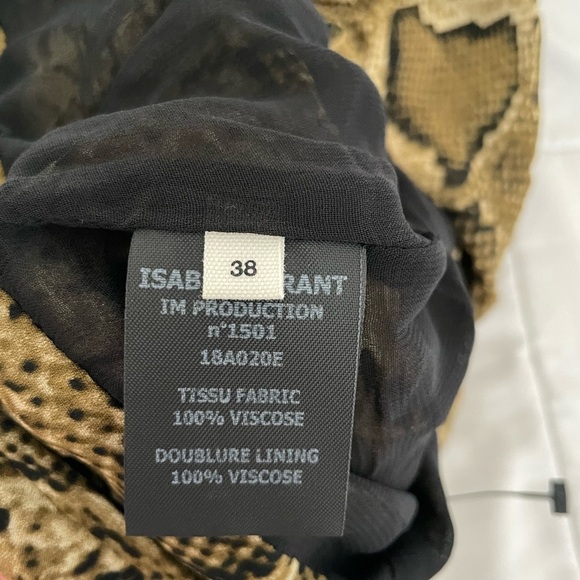 Isabel Marant snake print mini skirt - Picture 8 of 11